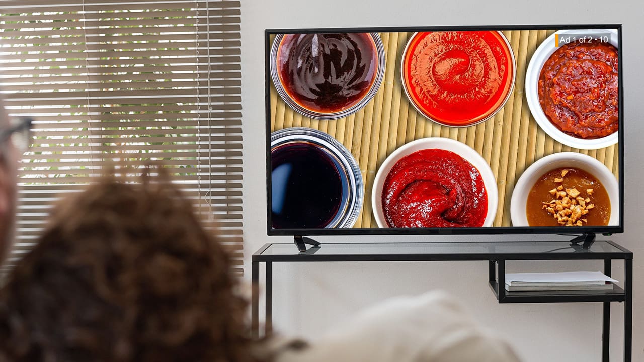 Oriental sauces - Contextual CTV reach